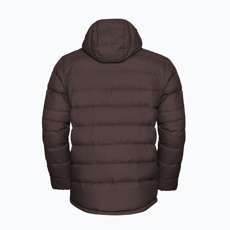Férfi pehelykabát Jack Wolfskin Ather Down Hoody peat 8