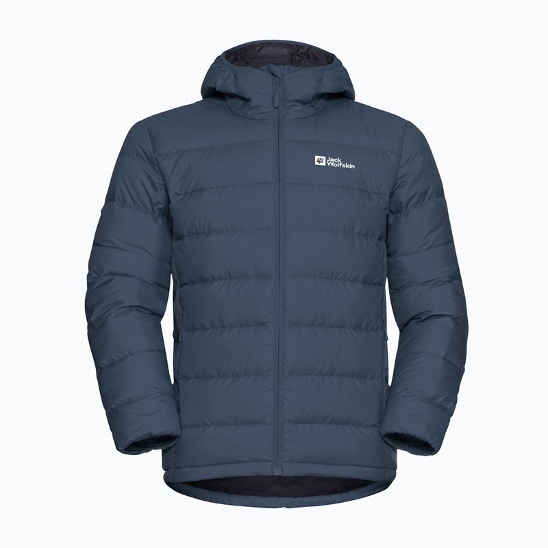 Férfi pehelykabát Jack Wolfskin Ather Down Hoody midnight sky/dark navy 7