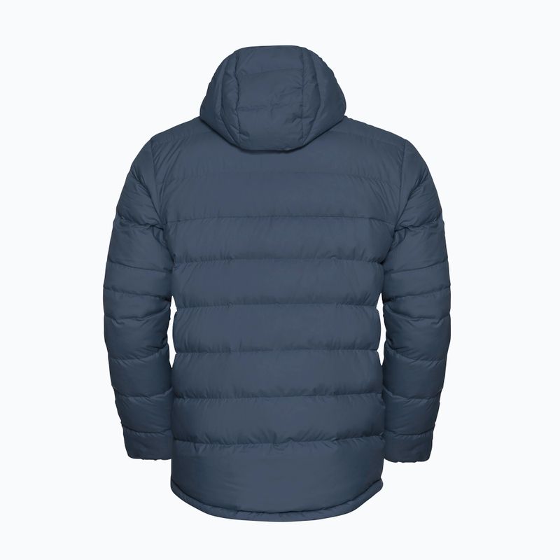 Férfi pehelykabát Jack Wolfskin Ather Down Hoody midnight sky/dark navy 8