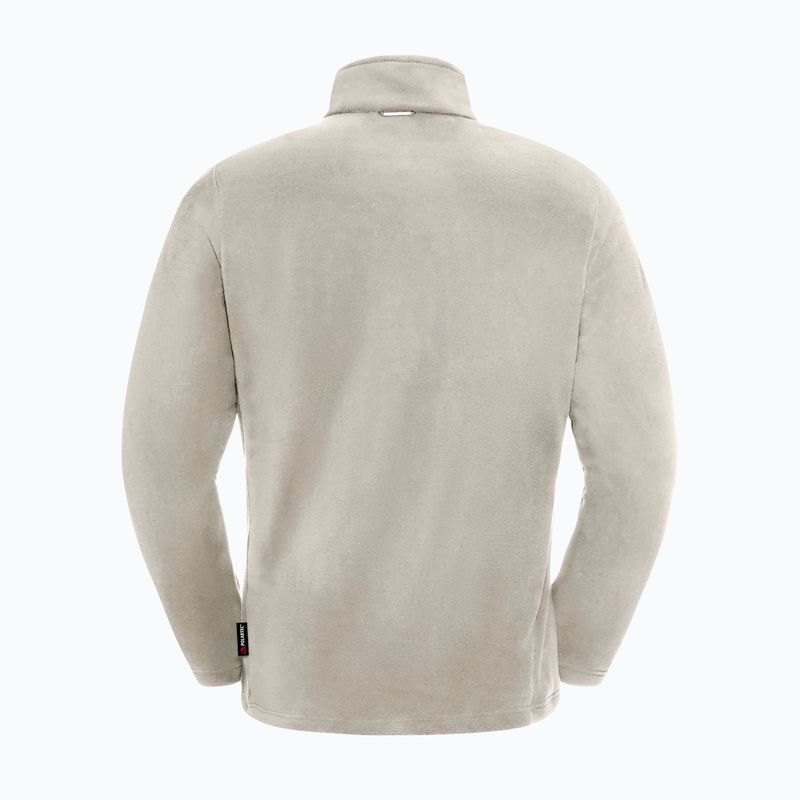 Férfi Jack Wolfskin Winterstein Fz polár pulóver világos homok színben 8