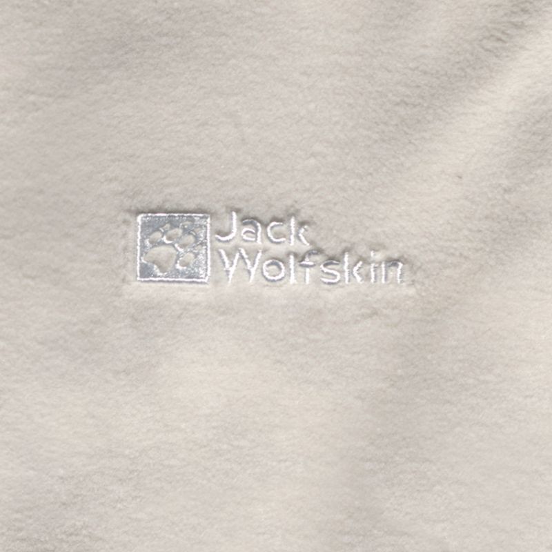 Férfi Jack Wolfskin Winterstein Fz polár pulóver világos homok színben 9