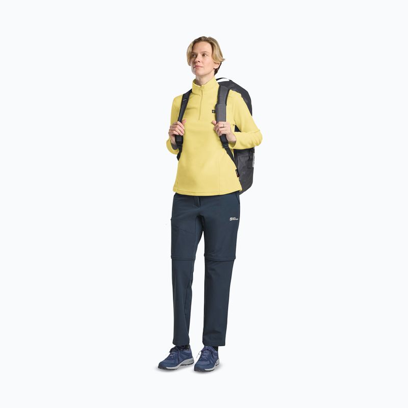 Női túrapulóver Jack Wolfskin Taunus Hz lemon ice 2