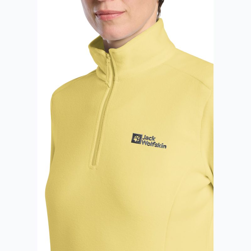 Női túrapulóver Jack Wolfskin Taunus Hz lemon ice 4