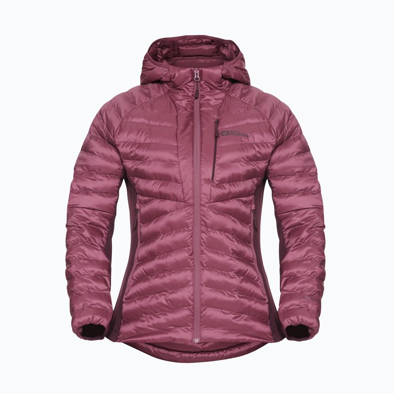 Női bélelt dzseki Jack Wolfskin Routeburn Pro Ins szőlő 8