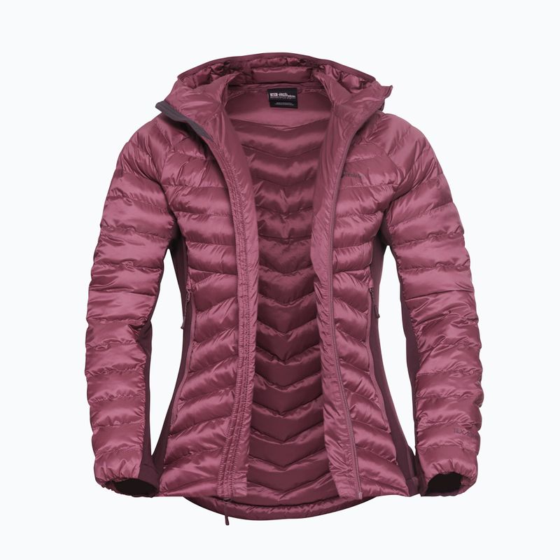 Női bélelt dzseki Jack Wolfskin Routeburn Pro Ins szőlő 10