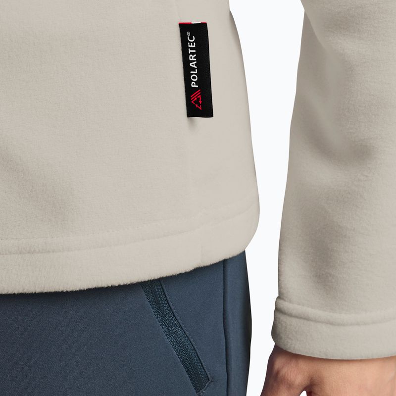 Női túrapulóver Jack Wolfskin Taunus Hz pale sand 5