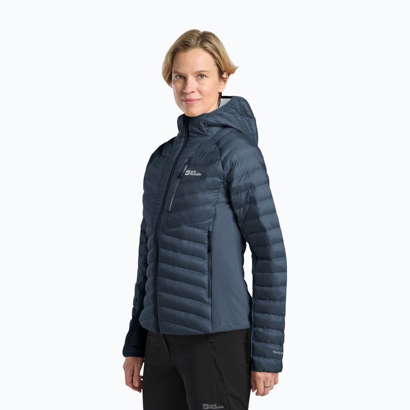 Női hibrid dzseki Jack Wolfskin Routeburn Pro Ins midnight sky