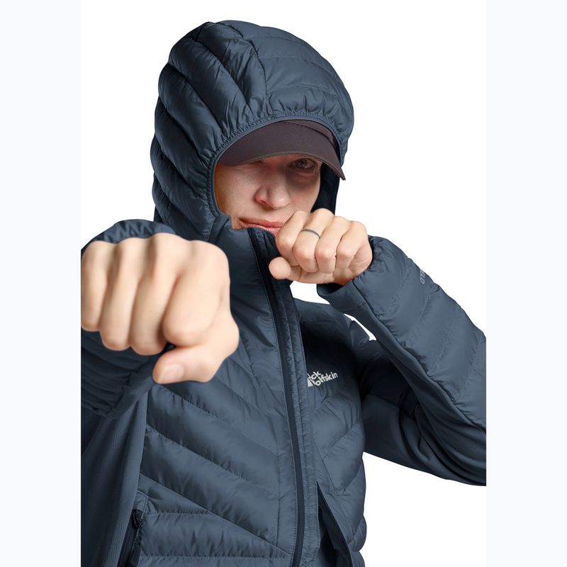 Női hibrid dzseki Jack Wolfskin Routeburn Pro Ins midnight sky 5