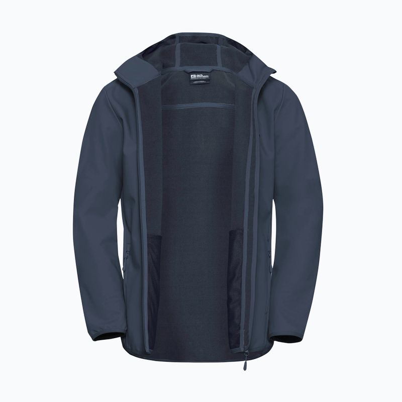 Férfi softshell dzseki Jack Wolfskin Bornberg Hoody midnight sky 8