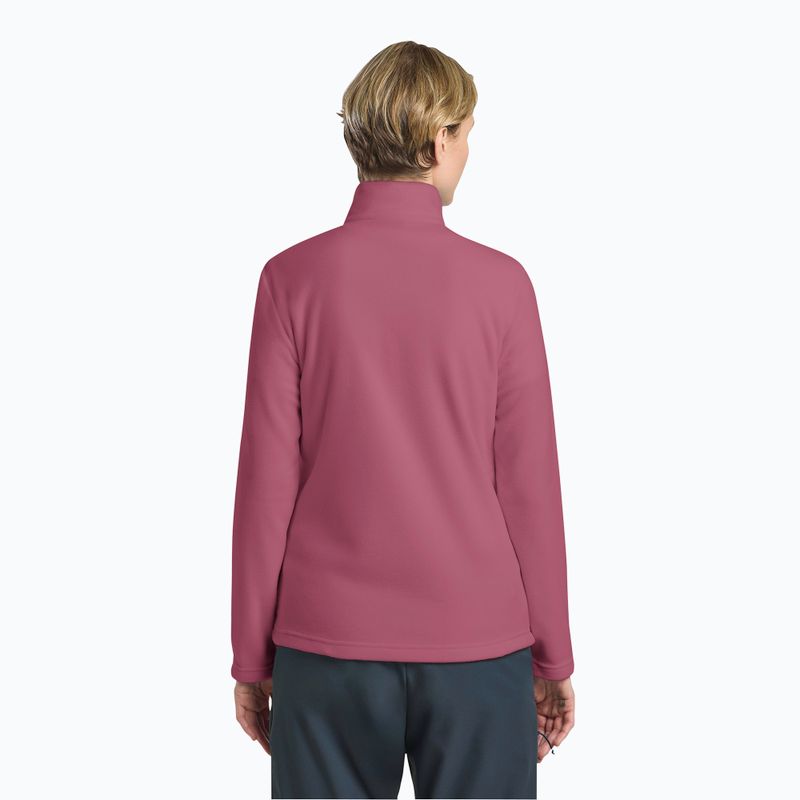 Női túrapulóver Jack Wolfskin Taunus Hz raisin 3