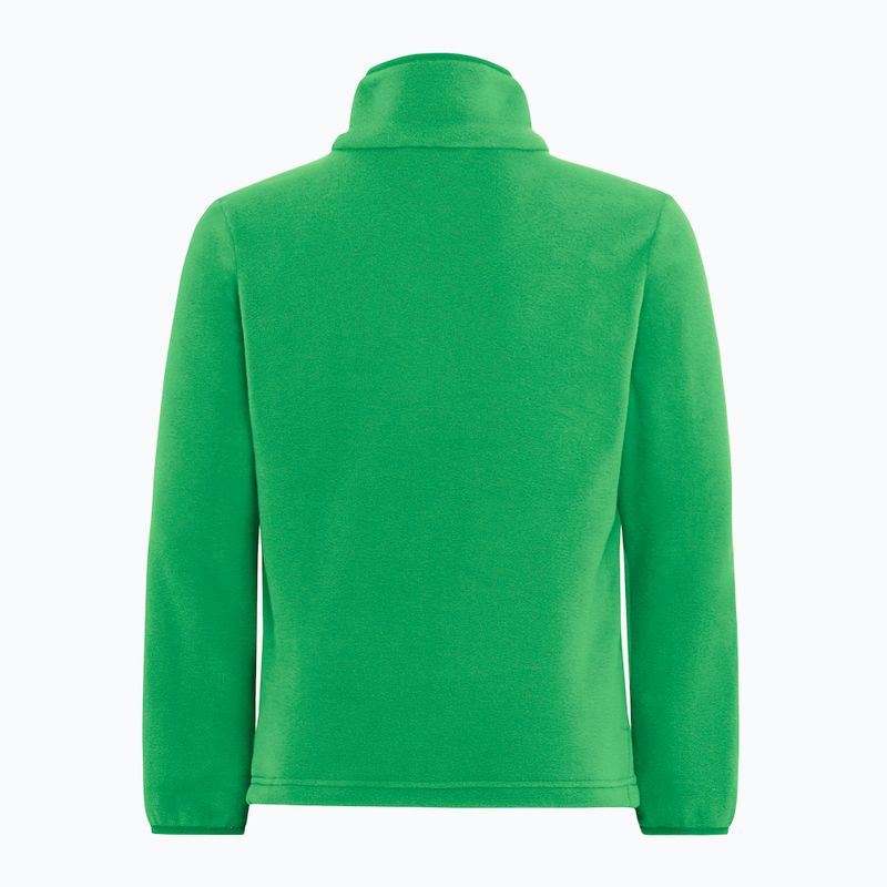 Gyermek polár pulóver Jack Wolfskin Taunus mystic green 2