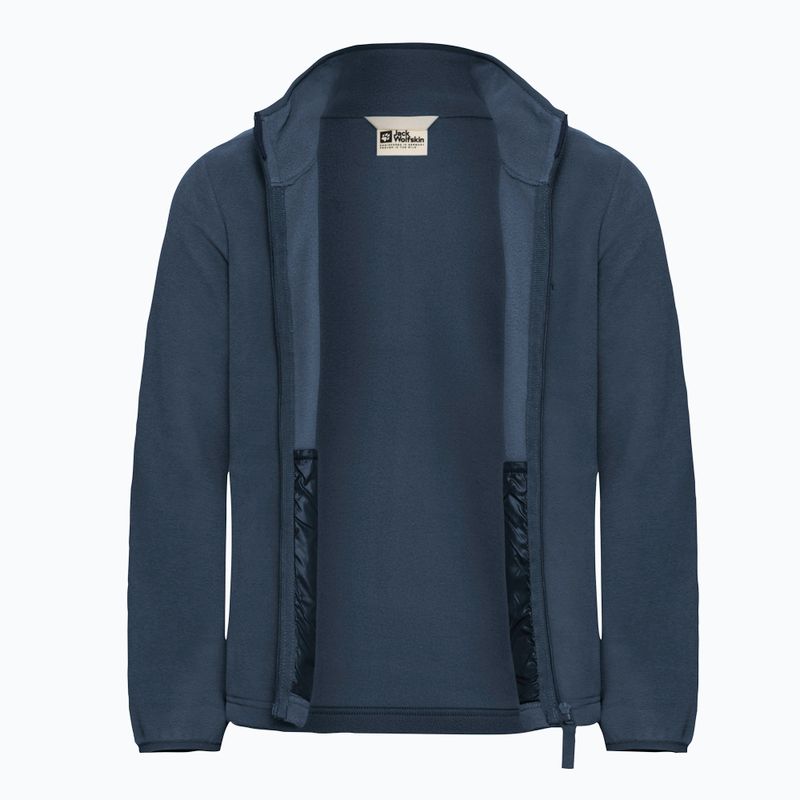 Gyermek polár pulóver Jack Wolfskin Taunus midnight sky 3