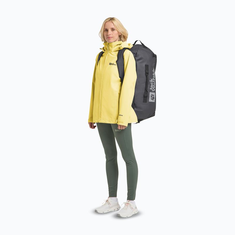 Női esőkabát Jack Wolfskin Trailtime 2L lemon ice 2