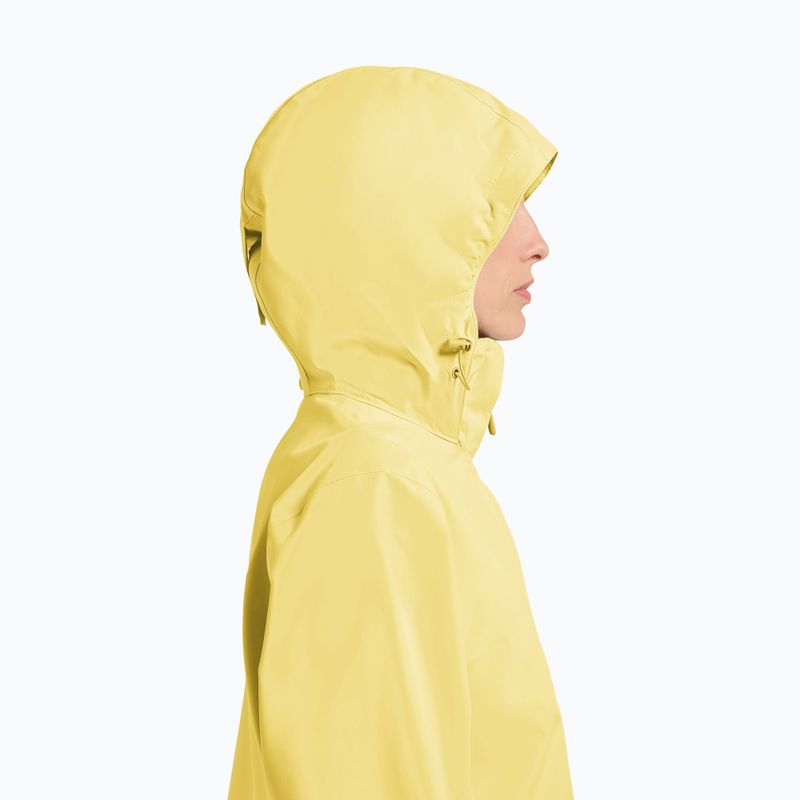 Női esőkabát Jack Wolfskin Trailtime 2L lemon ice 4