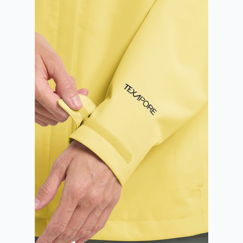 Női esőkabát Jack Wolfskin Trailtime 2L lemon ice 7