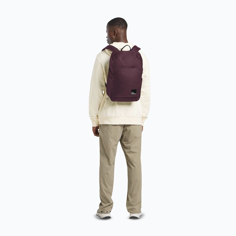 Jack Wolfskin Terraview 20 l városi hátizsák amarant 11