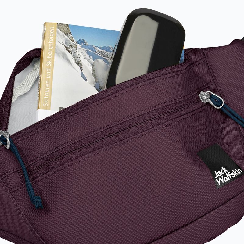 Jack Wolfskin Konya Hipbag 2 l amaranth övtáska 6