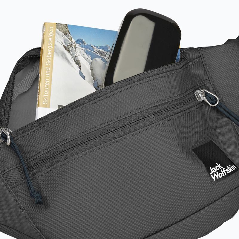 Jack Wolfskin Konya Hipbag 2 l slate övtáska 6