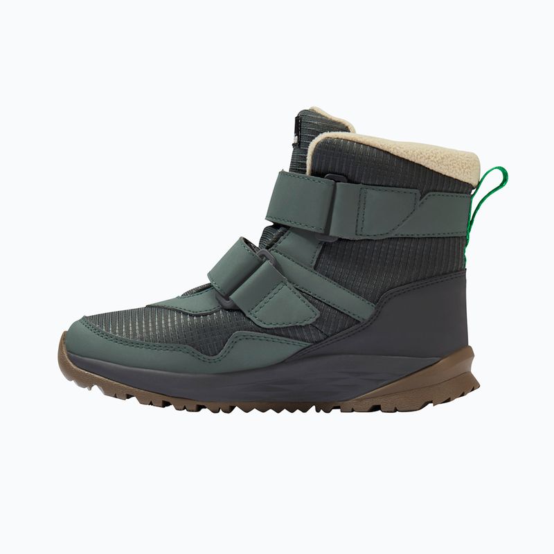 Gyerekcipők Jack Wolfskin Polar Bear-B Texapore Mid Vc mystic green 2