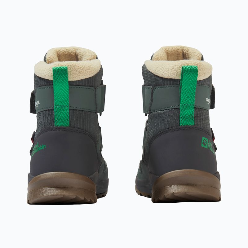 Gyerekcipők Jack Wolfskin Polar Bear-B Texapore Mid Vc mystic green 4