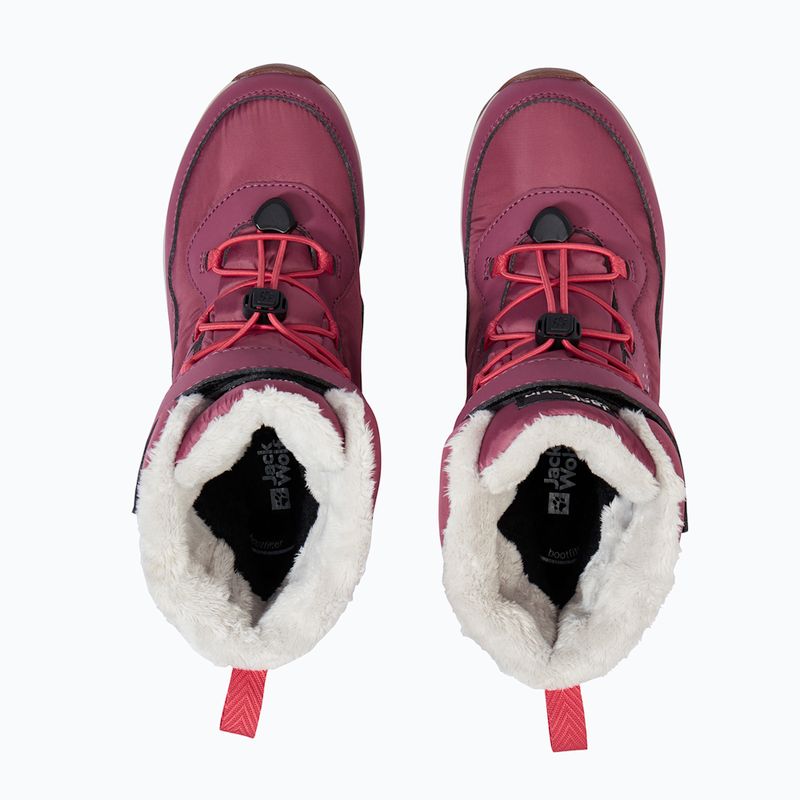 Gyerekcipő Jack Wolfskin Polar Bear-G Texapore High Vc mazsola 5