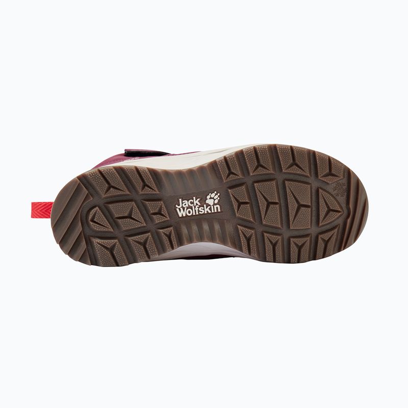Gyerekcipő Jack Wolfskin Polar Bear-G Texapore High Vc mazsola 7