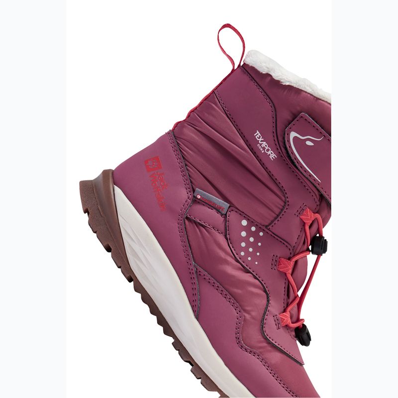 Gyerekcipő Jack Wolfskin Polar Bear-G Texapore High Vc mazsola 8
