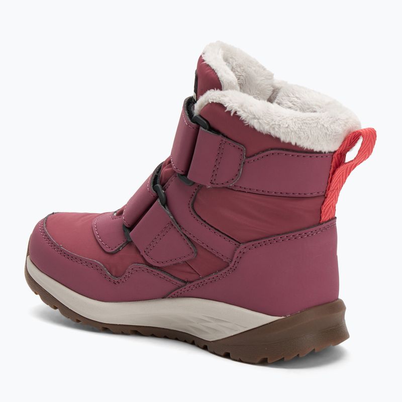 Gyerekcipők Jack Wolfskin Polar Bear-B Texapore Mid Vc szőlő 3