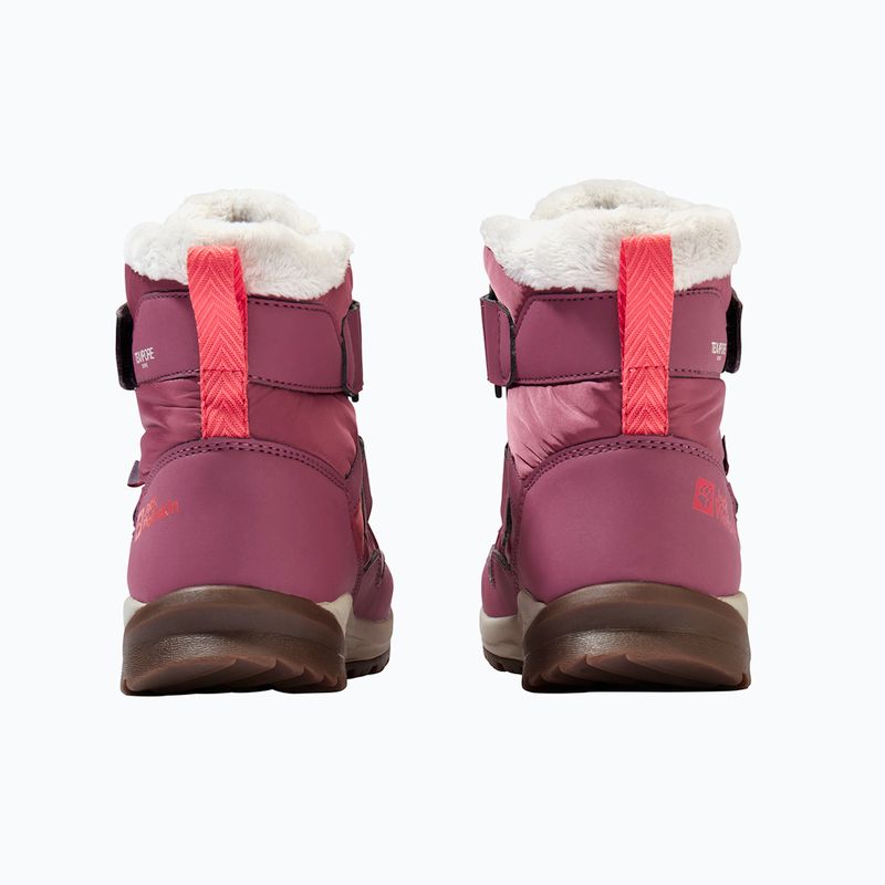 Gyerekcipők Jack Wolfskin Polar Bear-B Texapore Mid Vc szőlő 4