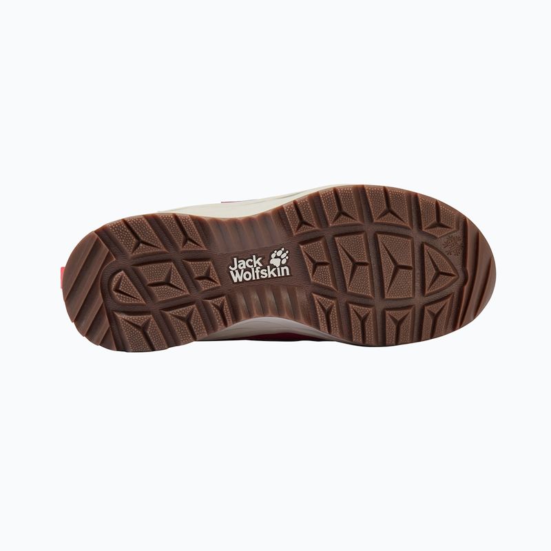 Gyerekcipők Jack Wolfskin Polar Bear-B Texapore Mid Vc szőlő 7