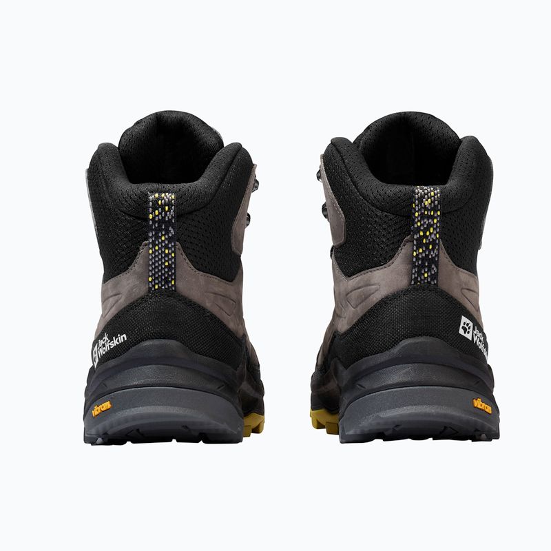 Férfi Jack Wolfskin Cyrox Texapore Mid szürke túracipő 11