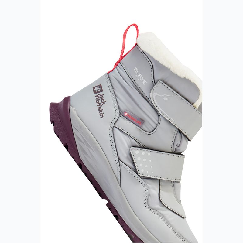 Gyerekcipők Jack Wolfskin Polar Bear-B Texapore Mid Vc esőálló 8