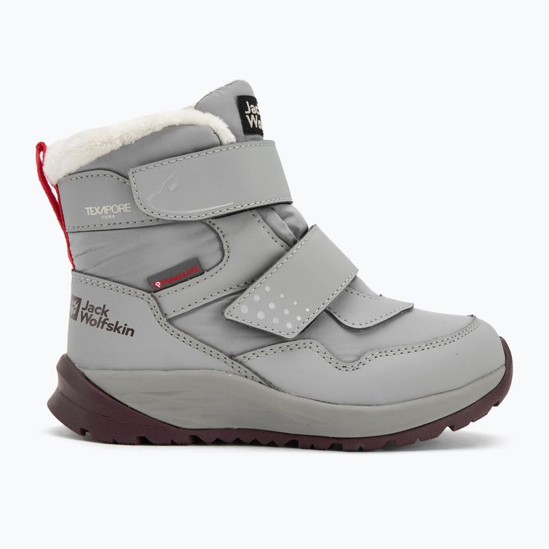 Gyerekcipők Jack Wolfskin Polar Bear-B Texapore Mid Vc esőálló 2