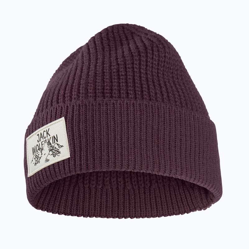 Jack Wolfskin Badge téli sapka amarant