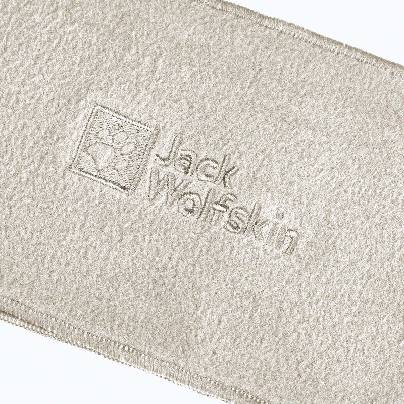 Jack Wolfskin Real Stuff világos homok polár fejkendő 3