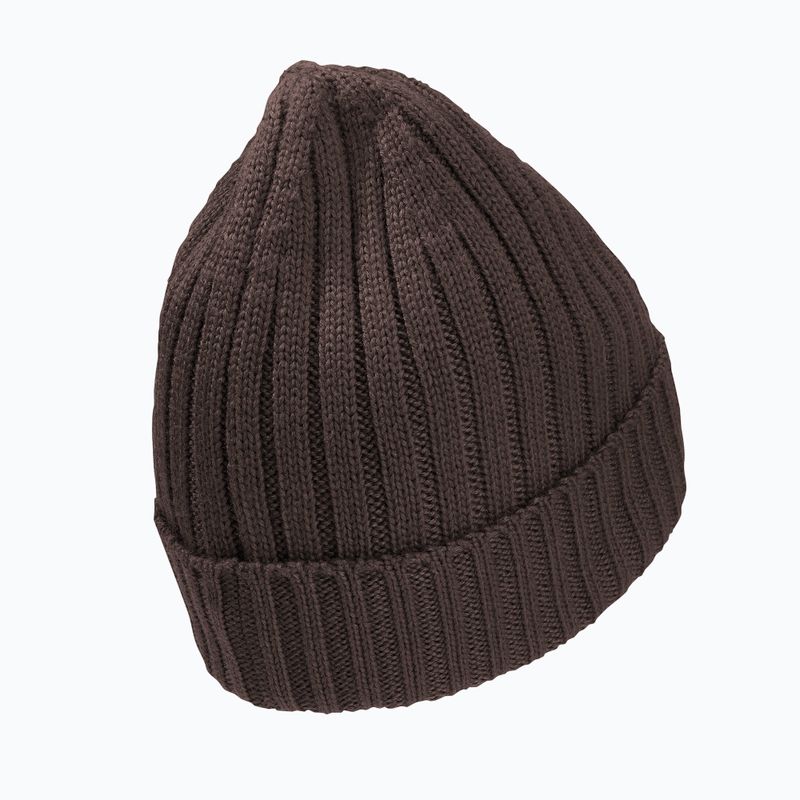 Jack Wolfskin téli sapka bordázott kötésű, tőzeg színű 2