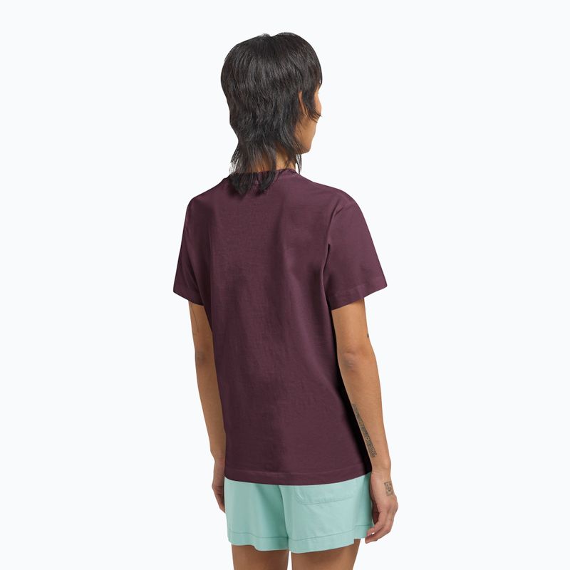 Női póló Jack Wolfskin Essential amaranth 3