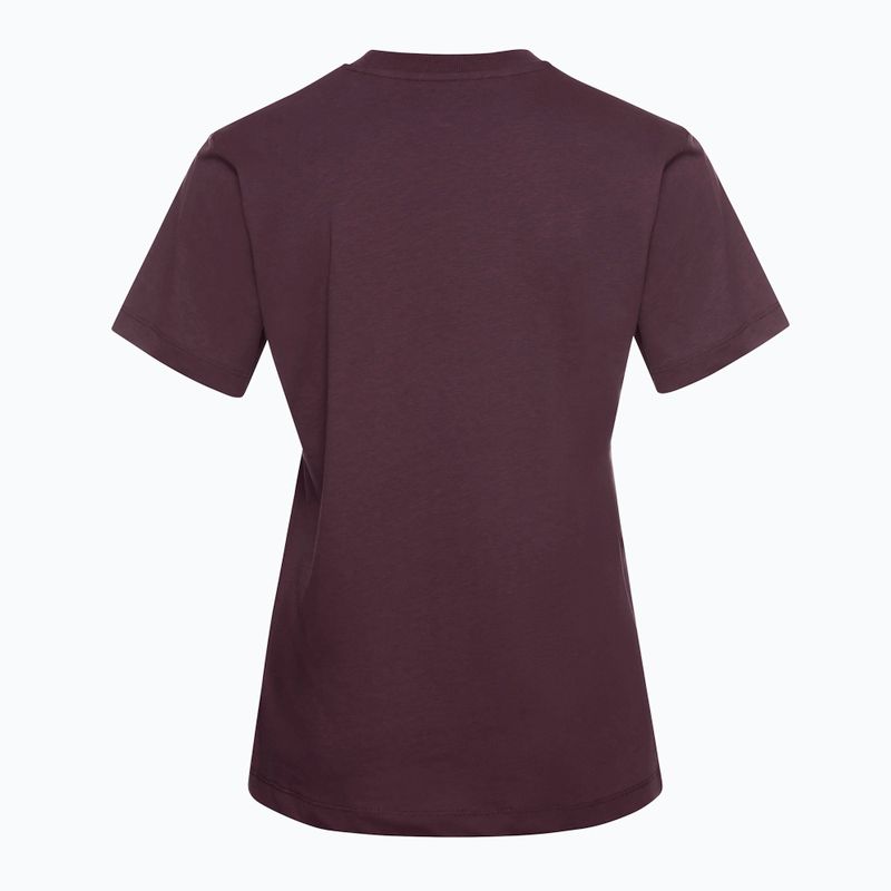 Női póló Jack Wolfskin Essential amaranth 6