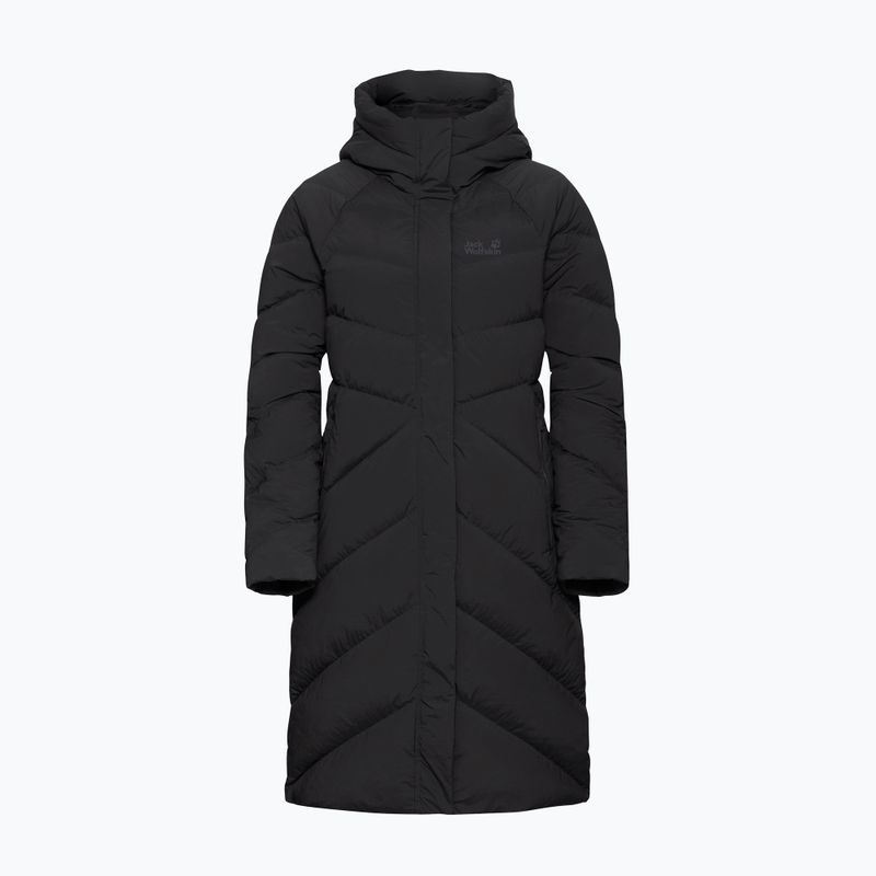 Női pehelykabát Jack Wolfskin Marienplatz Coat black 7