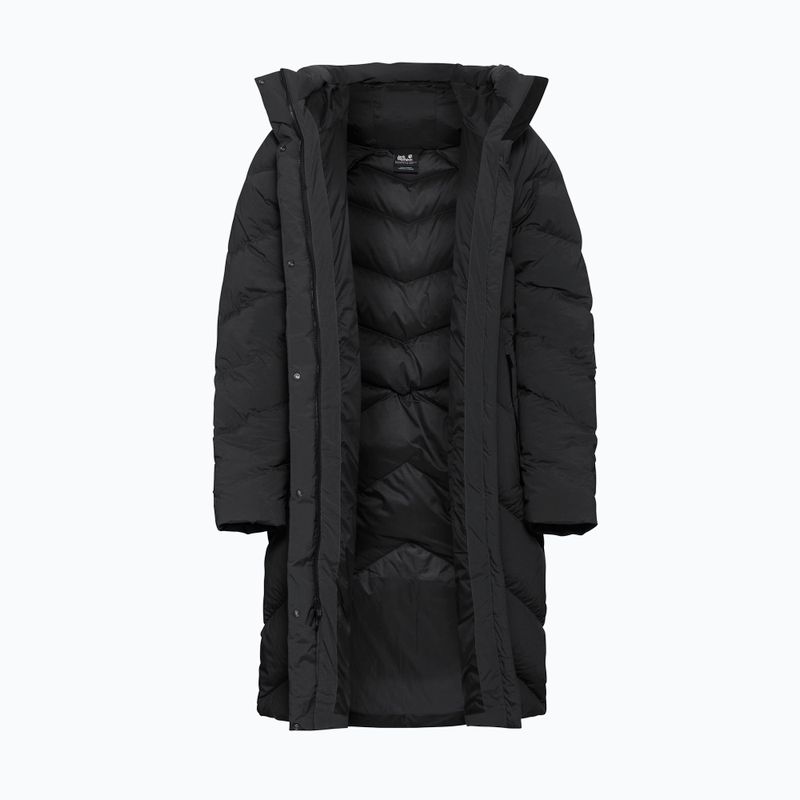 Női pehelykabát Jack Wolfskin Marienplatz Coat black 9