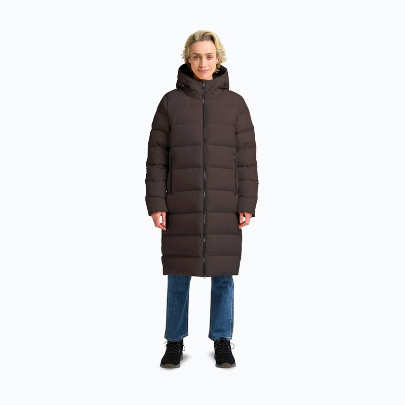Női pehelydzseki Jack Wolfskin Frozen Palace peat