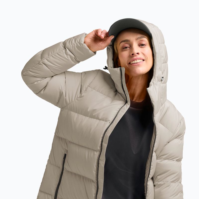 Női pehelydzseki Jack Wolfskin Frozen Palace halványsárga 5