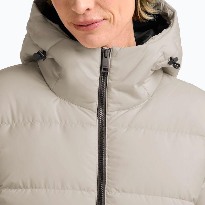 Női pehelydzseki Jack Wolfskin Frozen Palace halványsárga 6