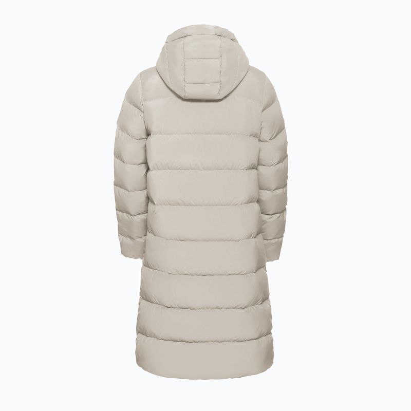 Női pehelydzseki Jack Wolfskin Frozen Palace halványsárga 10