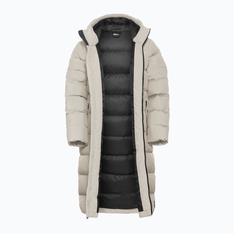 Női pehelydzseki Jack Wolfskin Frozen Palace halványsárga 11