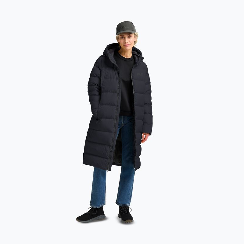 Női pehelykabát Jack Wolfskin Frozen Palace Coat dark navy 3
