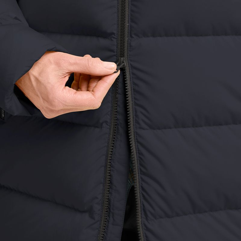 Női pehelykabát Jack Wolfskin Frozen Palace Coat dark navy 7