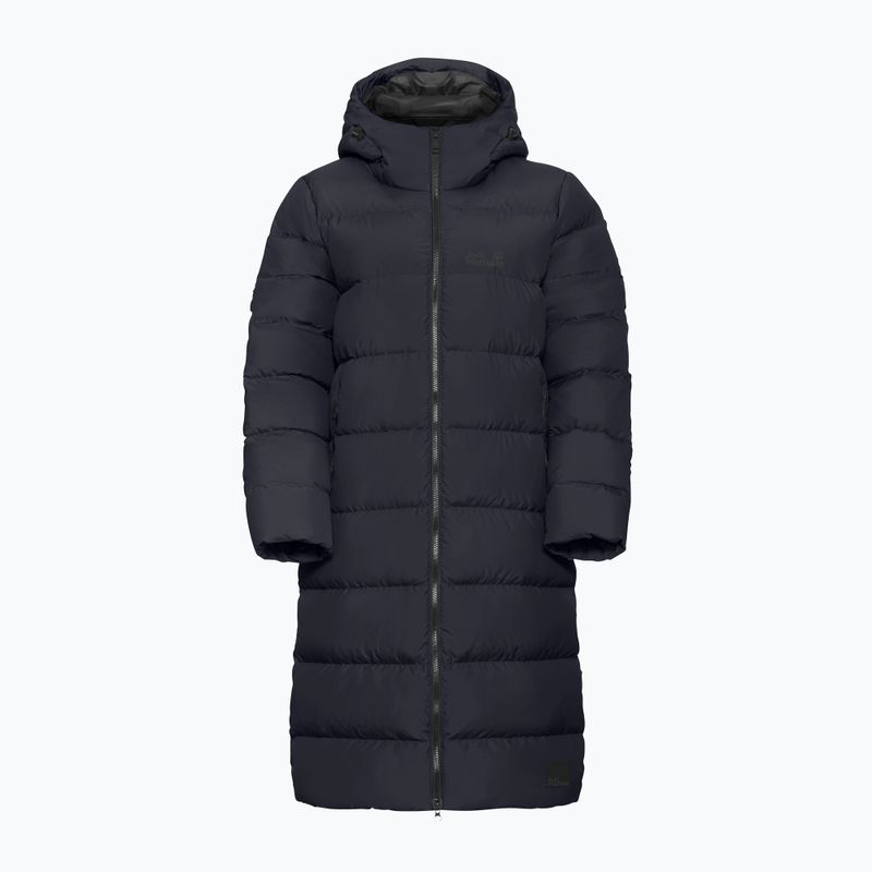 Női pehelykabát Jack Wolfskin Frozen Palace Coat dark navy 9