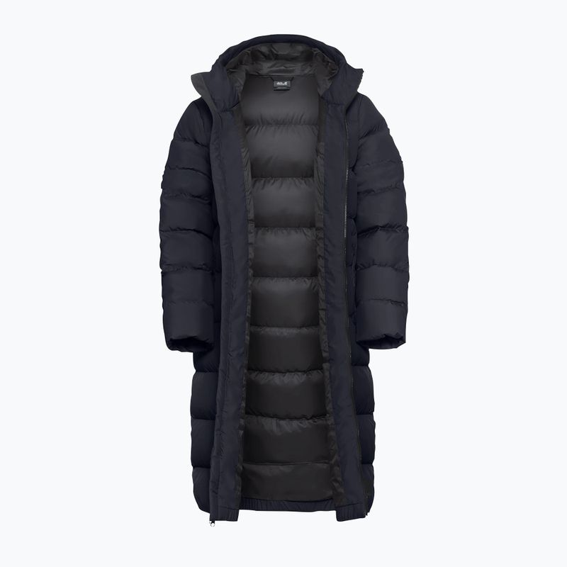 Női pehelykabát Jack Wolfskin Frozen Palace Coat dark navy 11