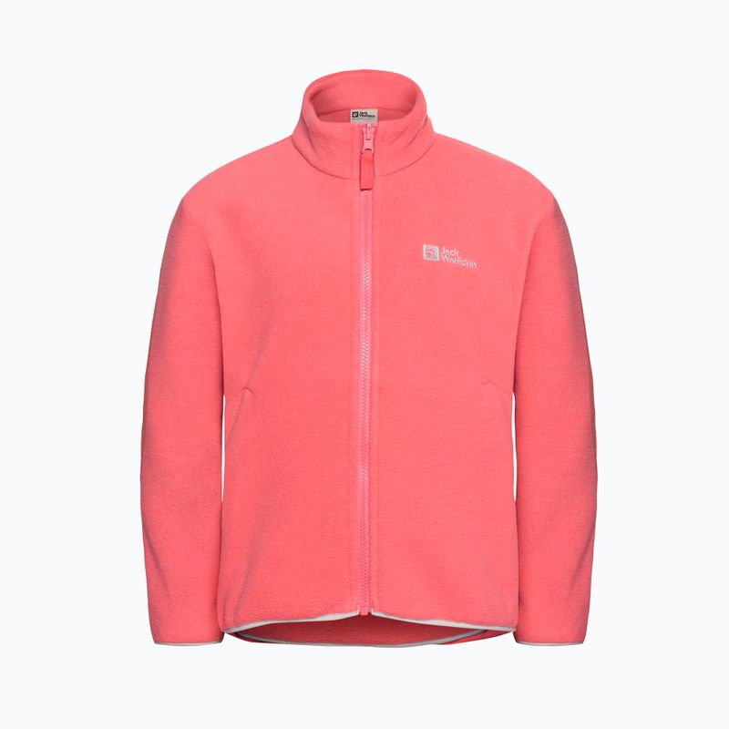 Gyerek 3 az 1-ben dzseki Jack Wolfskin Iceland 3IN1 sunset coral 5